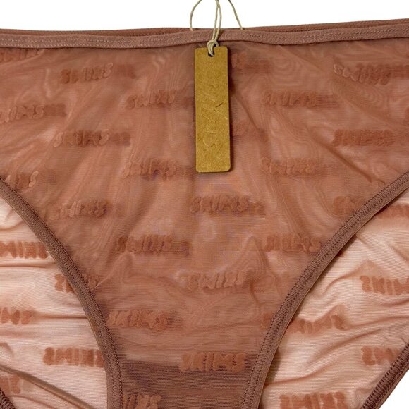 SKIMS After Hours Cheeky Brief Rose Clay XL - Picture 3 of 9